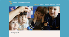 Desktop Screenshot of duckpondpreschool.com